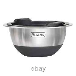 Viking 10-Piece Stainless Steel Mixing, Prep and Serving Bowl Set