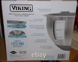 Viking 10-Piece Stainless Steel Mixing, Prep and Serving Bowl Set, NIB, Gray