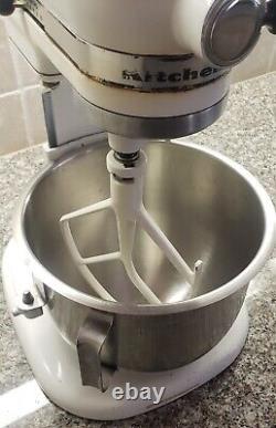 Vintage Hobart Kitchen Aid K5-A 10 Speed Stand Mixer with Attachments(See Desc)
