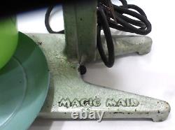 Vintage MAGIC MAID For Demonstration Only Mixer With Jadeite Bowl, Model, EX