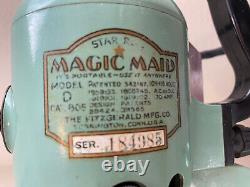 Vintage Magic Maid Mixer With Jadeite Juicer 2 Bowls Model D 1930's Stand Mixer