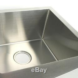 Volfen 36 Stainless Steel Farmhouse Apron Sink Double Bowl + Free Strainer