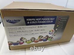 Vollrath 4656965 10 Quart Round Insulated Bowl Stainless, Passion Purple VHTF