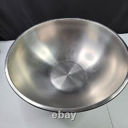 Vollrath 79300 30 qt Stainless Steel Mixing Bowl and two unknown brand