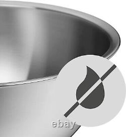 WMF Bol Gourmet Set Of 4 Bowls Mix (16, 18, 22, 9 3/8in), Steel