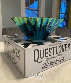 Williams Sonoma Questlove's Signed Ltd Edition Glow Bowl Popcorn Bowl 185/350