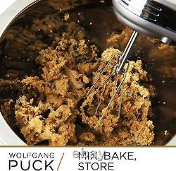 Wolfgang Puck 15-Piece Stainless Steel Cookware Set With Mixing Bowls Scratch-R