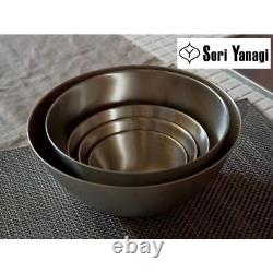 Yanagi Sori Stainless Bowl 5pcs 13/16/19/23/27cm Kitchen Tool Japan