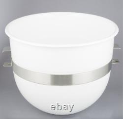 20 Qt. Bol de mélange en plastique blanc pour restaurant commercial Série Classique Mixers