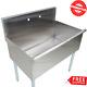 36 X 21 X 14 Freestanding Utility Inox Steel 16-gauge Commercial Sink Bowl