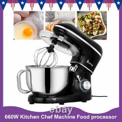 660w Cuisine De Ménage Chef Machine Processeur Alimentaire Mélanger Pot En Acier Inoxydable