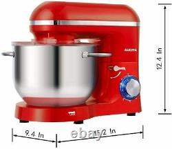 Aucma Food Mixer, 1400w Kitchen Stand Mixer Avec 6,2 L En Acier Inoxydable Mixer Bo