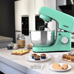 Bn Electric Food Stand Mixer 8 Vitesses 5-qt Tilt-head Bowl Stainless Steel Green