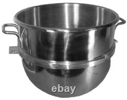 Bol de mixeur pour mélangeurs Hobart de 40 quarts, remplace 315245, en acier inoxydable