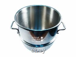 Bol de mixeur pour mélangeurs Hobart de 40 quarts, remplace 315245, en acier inoxydable