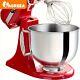 Bol En Acier Inoxydable Kitchen Aid, Bol En Acier Inoxydable Pour Mélangeur 4,5 Et 5 Quarts