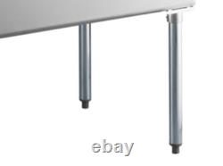 Bol en acier inoxydable commercial utilitaire de 36 x 24 x 14 pouces, évier de préparation 36, épaisseur 16.