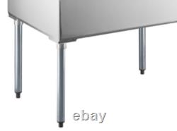 Bol en acier inoxydable commercial utilitaire de 36 x 24 x 14 pouces, évier de préparation 36, épaisseur 16.