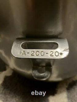 Bol mélangeur en acier inoxydable HOBART A-200-20, 20 pintes, usage intensif, commercial.