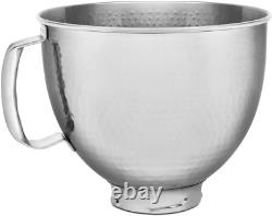 Boule en acier inoxydable de 5 quarts Kitchenaid pour tous les Kitchenaid à tête inclinable de 4,5-5 quarts