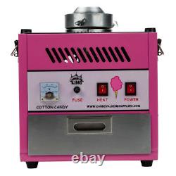 Carnival King Commercial Cotton Candy Machine Countertop Maker 28 Bol Rond