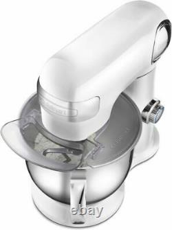 Cuisinart Precision Master 500w 5.5qt Stand Mixer Sm-50 White Brand Nouveau