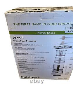 Cuisinart Prep 9 Premier Series 9-cup Food Processor New Open Box New Packaging