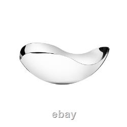 Éclosion par Georg Jensen Bol Miroir en Acier Inoxydable Petit Neuf