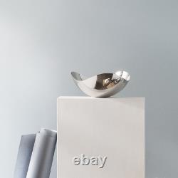 Éclosion par Georg Jensen Bol Miroir en Acier Inoxydable Petit Neuf