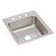 Évier à Cuve Unique En Acier Inoxydable Elkay (lr20223) 19-1/2 X 22 X 7-5/8