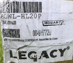 Hobart Legacy Véritable Bowl-hl20p Legacy 20 Qt. Bol De Mélange En Acier Inoxydable Hl200