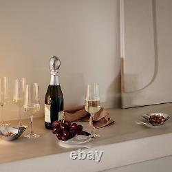 Indulgence par Georg Jensen Ensemble de 3 bols à condiments en acier inoxydable miroir neuf