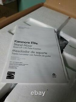 Kenmore MIX Elite 89308 6 Quart Bowl Lift Stand Mixer -boîte Ouverte Nouveau