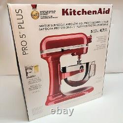 KitchenAid Pro 5 Plus LIFT Stand Mixer 5-QT KV25G0XER Tout NOUVEAU! Mélangeur sur socle pour pâtissier
