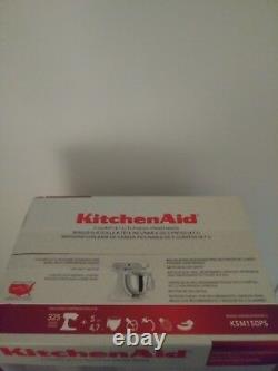 Kitchenaid 5 Quart 325 Watt Tilt Head Stand Mixer. Bol En Acier Inoxydable