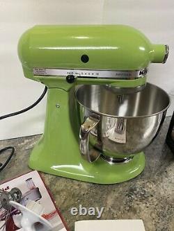 Kitchenaid Artisan 5-quart 325w Stand Mixer 10 Speed Green Apple & Food Grinder