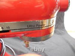 Kitchenaid Ksm95er Mélangeur De Support Ultra Power 300w Red (mélangeur Seulement) Artisan