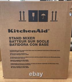 Kitchenaid Kv25g0xbm 5qt Stand Alone Mixer Matte Black Brand Nouveau