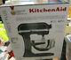 Kitchenaid Pro 5 Plus 5qt Bowl-lift Stand Mixer Matte Black Kv25g0xbm