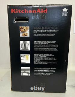 Kitchenaid Pro 5 Plus 5qt Bowl-lift Stand Mixer Matte Noir Kv25g0xbm Scellé