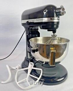 Kitchenaid Pro 5 Plus 5qt Bowl-lift Stand Mixer Noir Kv25g0x