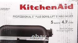 Kitchenaid Professional 5 Plus 5qt Stand Mixer Kv25g0xbm- Noir Mat