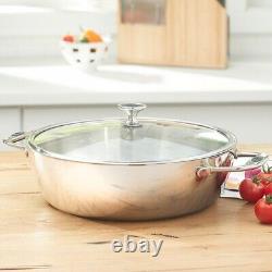 Maison de la Princesse Solutions de Cuisson Saine 14 8-Qt. Casserole (5853) Nouveau