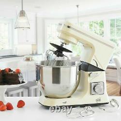 Neo Food Baking Electric Stand Mixer 5l 6 Speed Steel Mixing Bowl 800w