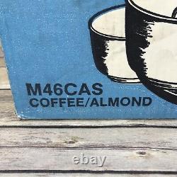 Nouveau mixeur de bol General Electric M46CAS en acier inoxydable pour café/amandes avec 2 bols