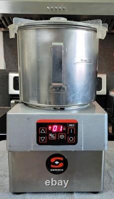 Robot Culinaire Sammic CKE8 à Vitesse Variable 8,5 Qt/8 Ltr. Bol en Acier Inoxydable 3HP