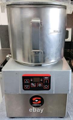 Robot Culinaire Sammic CKE8 à Vitesse Variable 8,5 Qt/8 Ltr. Bol en Acier Inoxydable 3HP