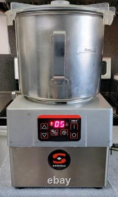Robot Culinaire Sammic CKE8 à Vitesse Variable 8,5 Qt/8 Ltr. Bol en Acier Inoxydable 3HP
