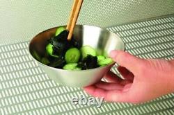 Sori Yanagi Bol De Mixage En Acier Inoxydable 5pcs Pleine Taille Fabriqué Au Japon Nouveau