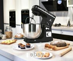 Stand Mixer Mk36 500w 5 Qt 6 Speed Tilt Head Kitchen Food W Accessorie Noir